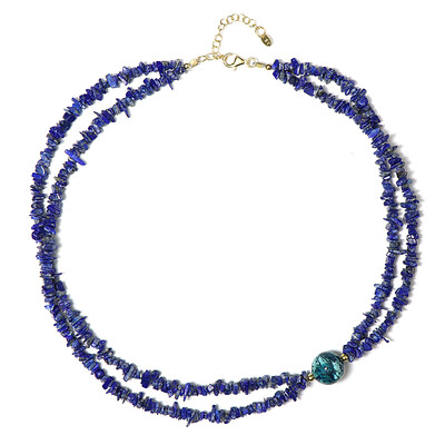 Collana in argento con Crisocolla (Riya)
