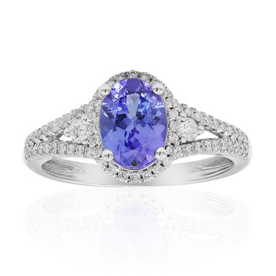 Anello in oro con Tanzanite AAA
