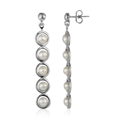 Orecchini in argento con Perla di Acqua Dolce