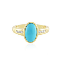 Anello in argento con Turchese Sleeping Beauty