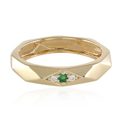 Anello in oro con Smeraldo Russo (de Melo)