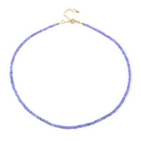 Collana in argento con Tanzanite
