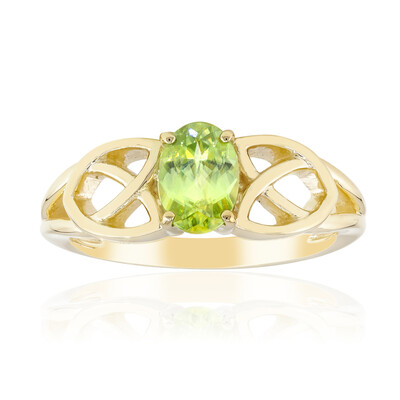 Anello in oro con Sfene Capelinha