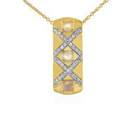 Collana in argento con Opale di Welo