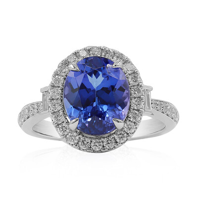 Anello in oro con Tanzanite AAA (CIRARI)