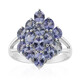 Anello in argento con Tanzanite