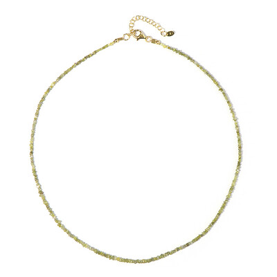Collana in argento con Diamante Giallo
