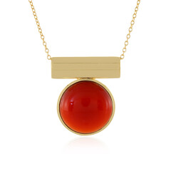Collana in argento con Corniola