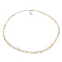 Collana in argento con Opale di Welo