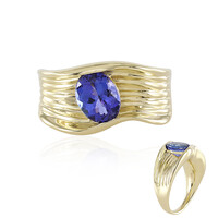 Anello in oro con Tanzanite AAA (de Melo)