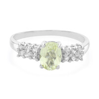 Anello in argento con Tormalina Cuprian