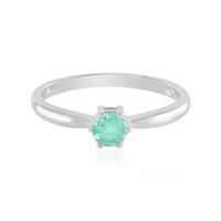 Anello in argento con Smeraldo Russo