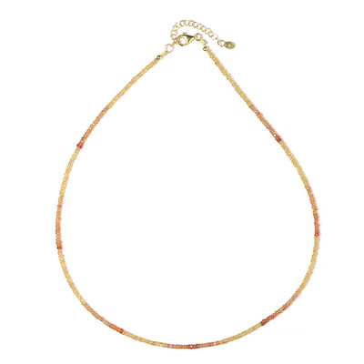 Collana in argento con Zaffiro Tramonto