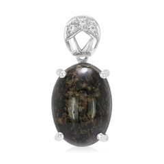 Ciondolo in argento con Opale Leopardo