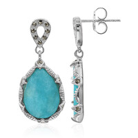 Orecchini in argento con Amazzonite (Annette classic)