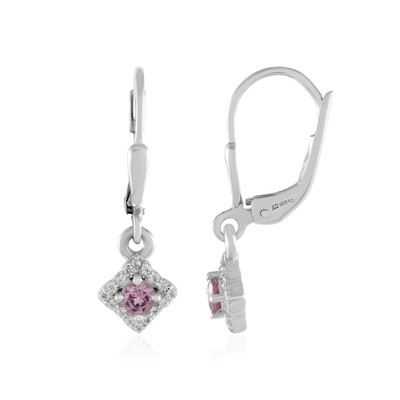 Orecchini in argento con Granato Malaya