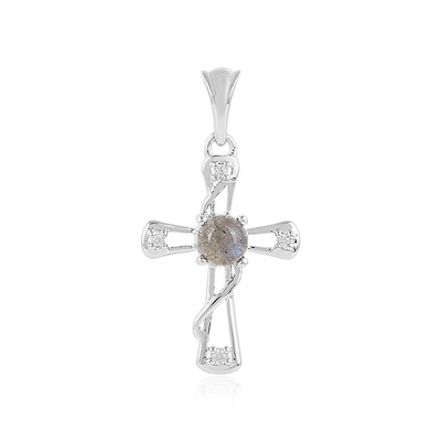 Ciondolo in argento con Labradorite