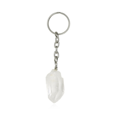 Accessorio in ottone con Quarzo Bianco