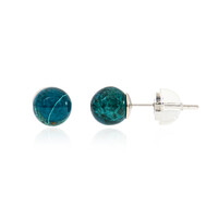 Orecchini in argento con Crisocolla