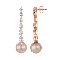 Orecchini in argento con Perla Ming