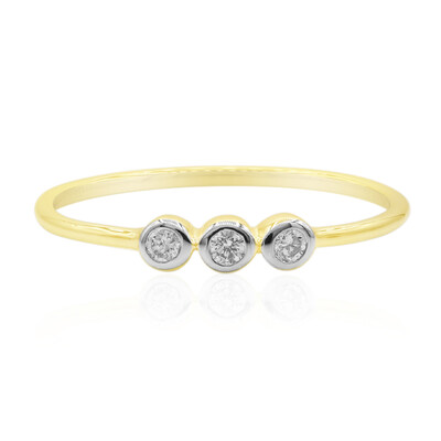 Anello in oro con Diamante SI1 (G) (Annette)