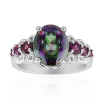 Anello in argento con Quarzo Mistico