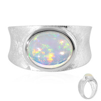 Anello in argento con Opale di Welo