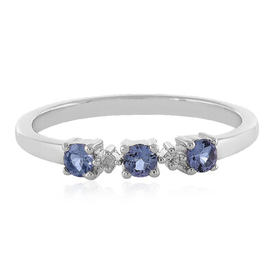 Anello in argento con Tanzanite