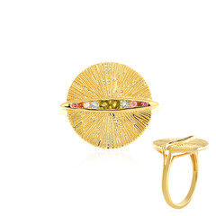 Anello in argento con Tormalina
