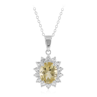 Collana in argento con Citrino