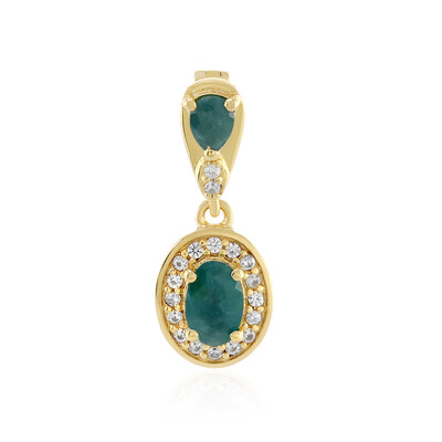 Ciondolo in argento con Grandidierite