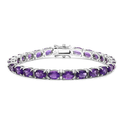 Bracciale in argento con Ametista Zambiana