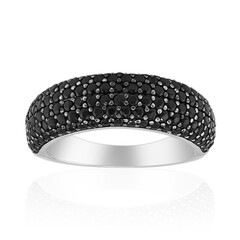 Anello in argento con Spinello Nero