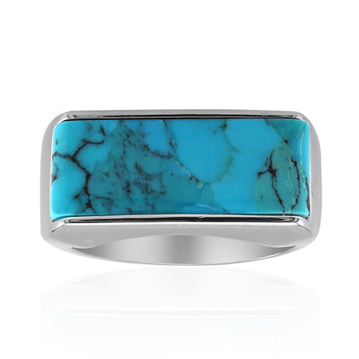 Anello in argento con Turchese Kingman