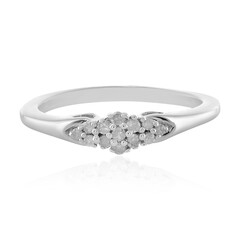 Anello in argento con Diamante I2 (I)