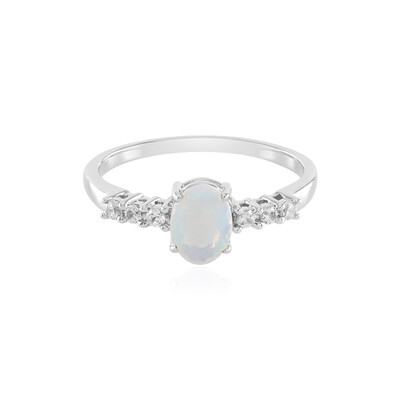 Anello in argento con Opale di Welo