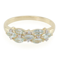 Anello in oro con Tormalina Paraíba