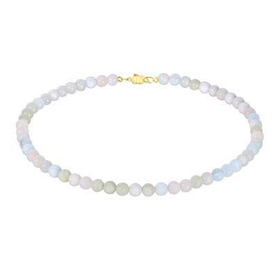 Collana in argento con Berillo Fancy