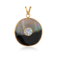 Ciondolo in argento con Madreperla (Bali Barong)