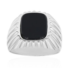Anello in oro con Onice Nero