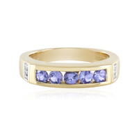 Anello in argento con Tanzanite