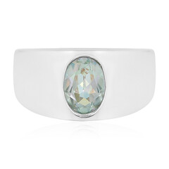 Anello in argento con Quarzo Lago della Montagna