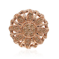 Ciondolo in oro con Diamante Rose de France SI1 di Argyle