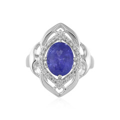 Anello in argento con Tanzanite