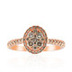 Anello in oro con Diamante Rose de France SI1 di Argyle (Annette)