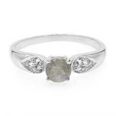 Anello in argento con Spectrolite