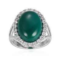 Anello in argento con Agata