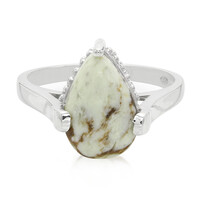 Anello in argento con Magnesite
