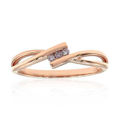 Anello in oro con Diamante Rosa d'Argyle I3 (Mark Tremonti)