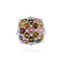 Anello in argento con Tormalina